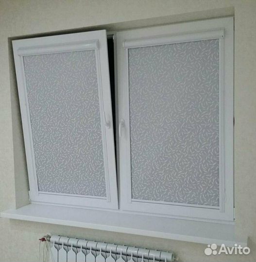 Рулонные шторы с направляющими