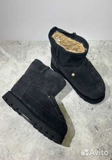 Очень теплые ботинки Acne Studio