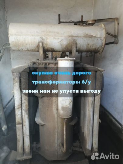 Трансформатор тсл 100/10/6 ква б/у