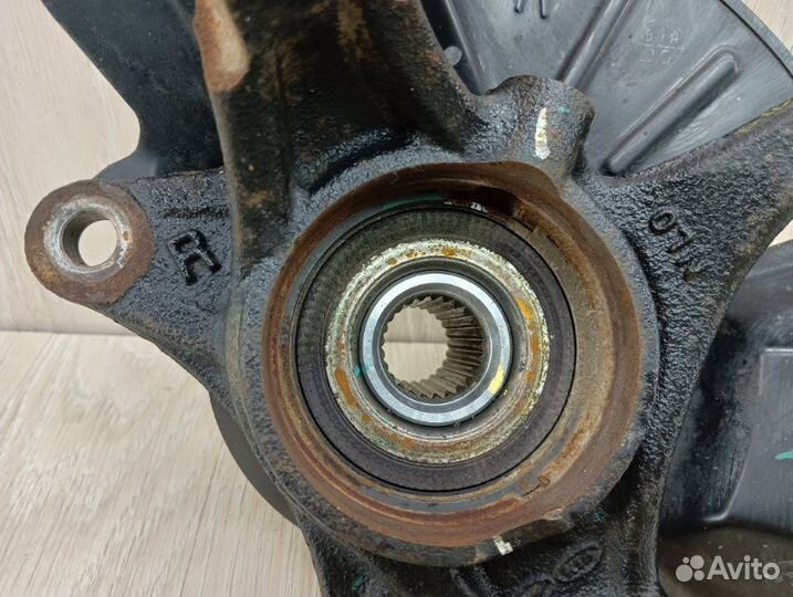 Кулак поворотный передний правый Hyundai Solaris 2