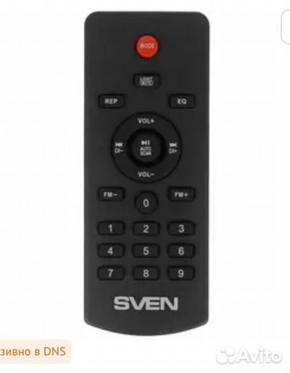 Портативная аудиосистема sven PS-655, черный