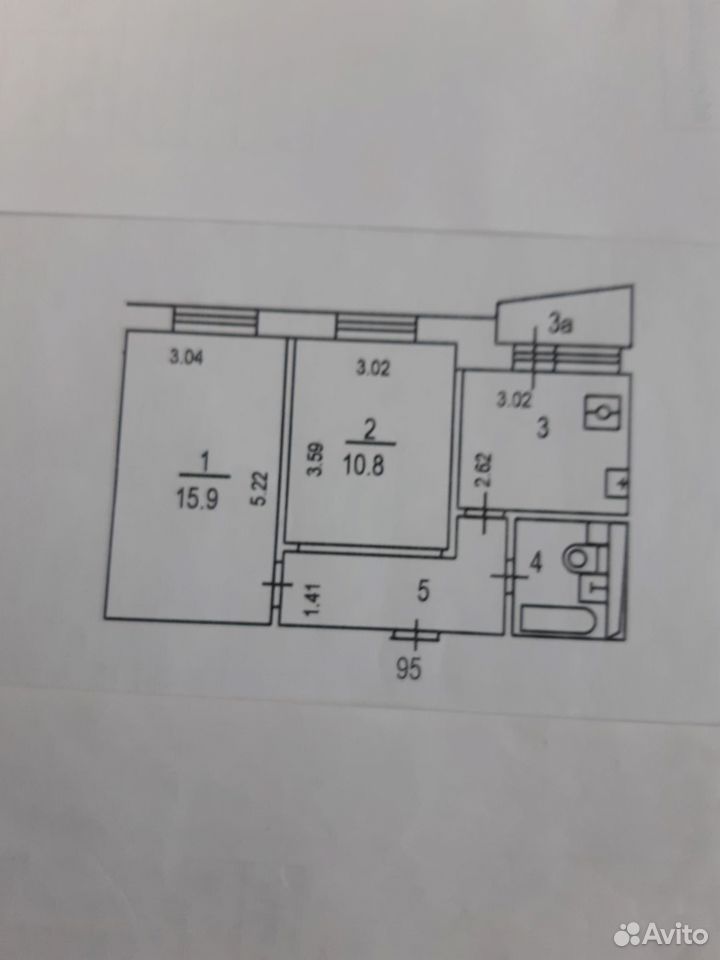 2-комнатная квартира в аренду, Москва, Смоленский б-р, 6-8 — 90 000 ₽/мес