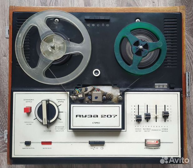 Магнитофон Яуза 207, радиоприемник Гиала 407