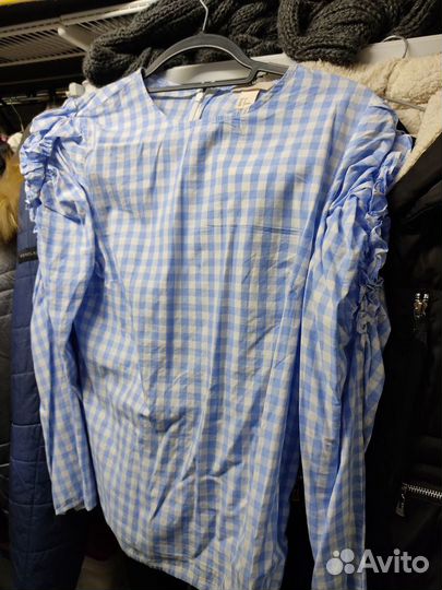 Хлопковая рубашка HM