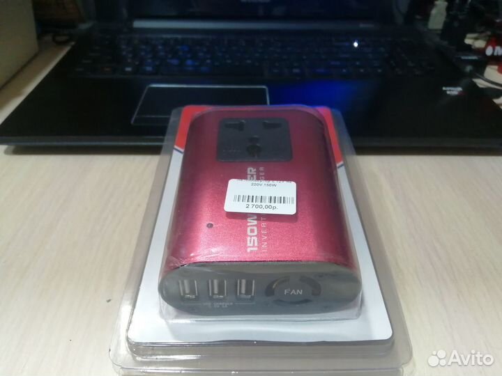 Автопреобразователь с 12v в 220V 150W