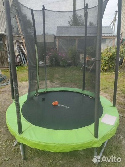 Батут с сеткой бу