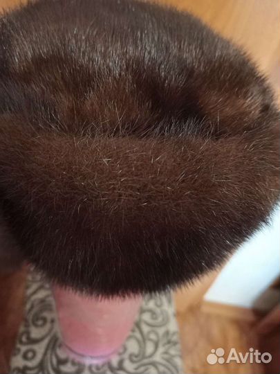 Шапка ушанка мужская норка