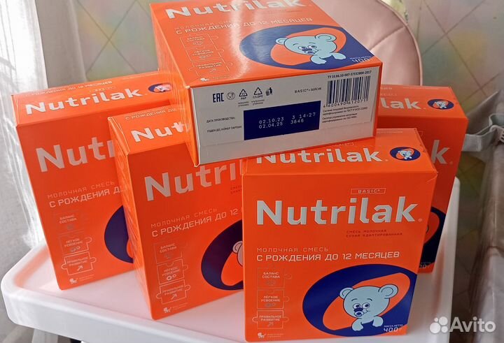 Детская смесь nutrilak адаптированная
