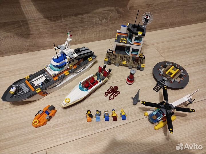 Конструкторы Lego City много наборов