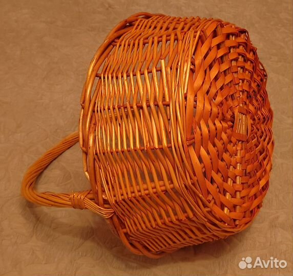 Корзина плетеная натуральная