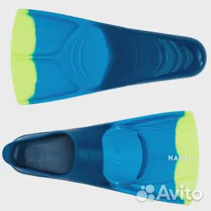 Ласты для плавания короткие silifins Nabaiji, сини
