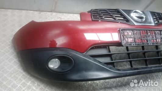 Бампер передний, nissan qashqai 2012