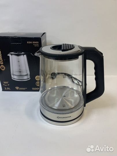 Чайник электрический стеклянный 2 литра