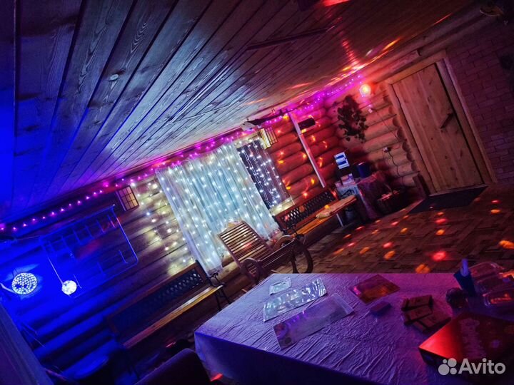 Баня с бассейном