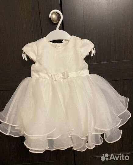 Платье для новорожденной 62 68