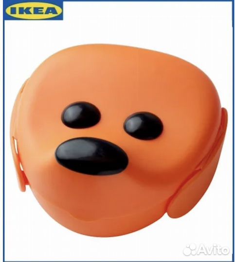 Ланч-бокс IKEA Smaska оранжевый