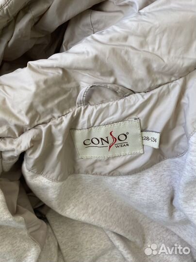 Пуховик conso для девочки 128-134