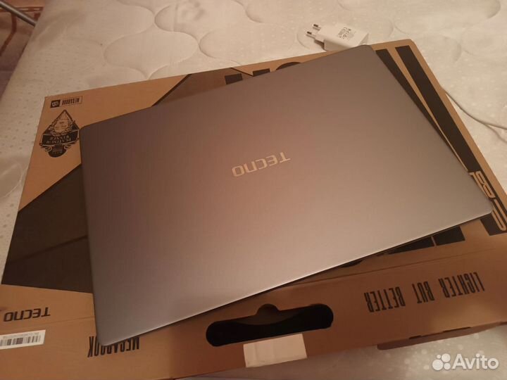 Ноутбук tecno megabook k16s серый
