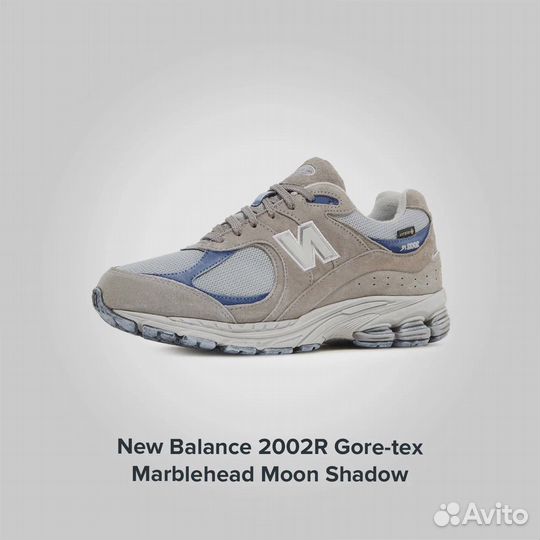 New Balance 2002 R gore TEX Marblehead Moon Shadow