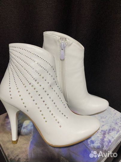 Свадебные ботильоны 36 р