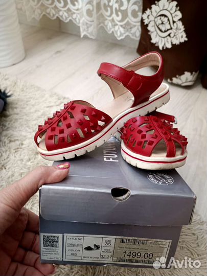 Обувь для девочки размер 35