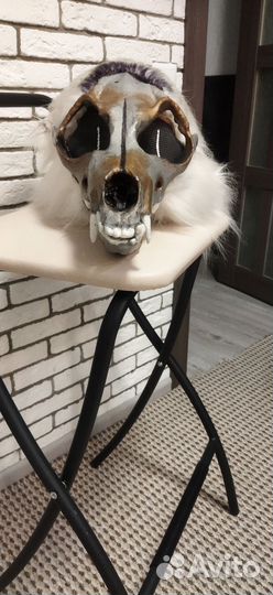 Фурри маска скалл дог