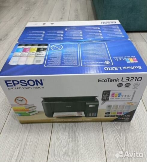 Мфу Epson L3210 цветной новый