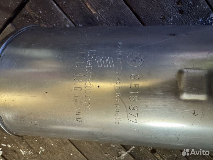 Задняя банка глушителяbmw f30 n47