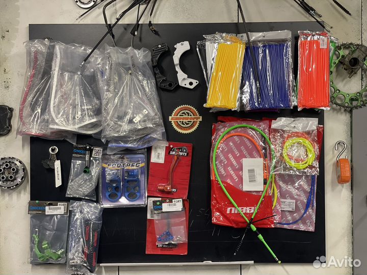 Защита рук и рычагов эндуро мотоцикла