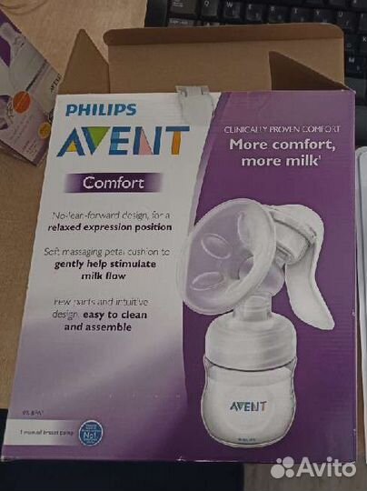Ручной молокоотсос Philips avent Comfort SCF330