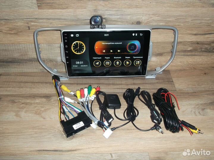 Магнитола Kia Sportage 4 Android с камерой