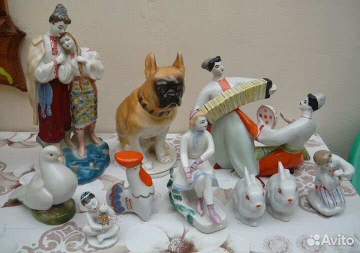 Фарфоровые статуэтки СССР