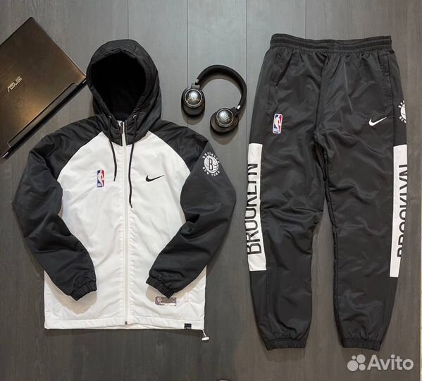 Спортивный костюм Nike Nba Brooklyn плащевый мужск