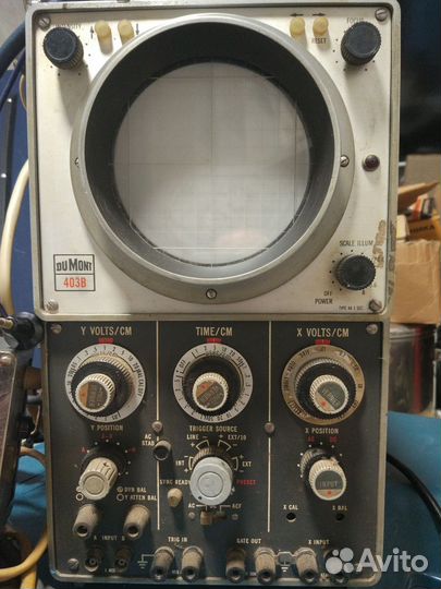 Осциллографы USA Telequipment 403B и D61 редкии
