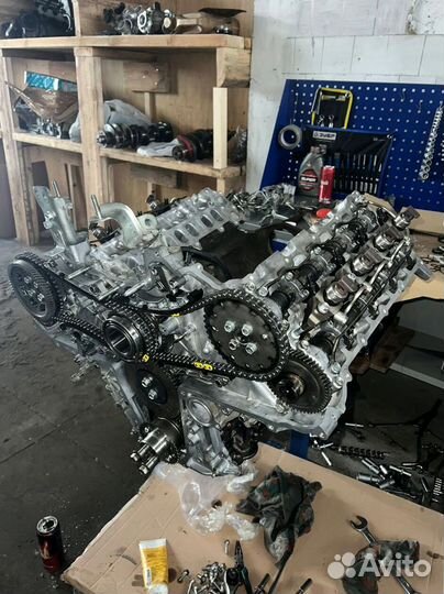 Двигатель 1VD-FTV / для Тойота Ланд Крузер 200