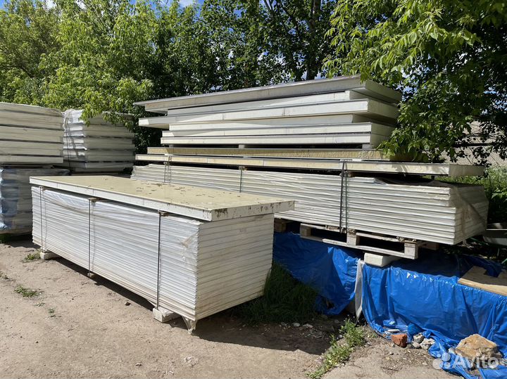 Сэндвич панели 50/60/80/100/120/150/200/250 мм