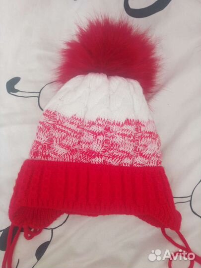 Шапка детская новая 1-2 года