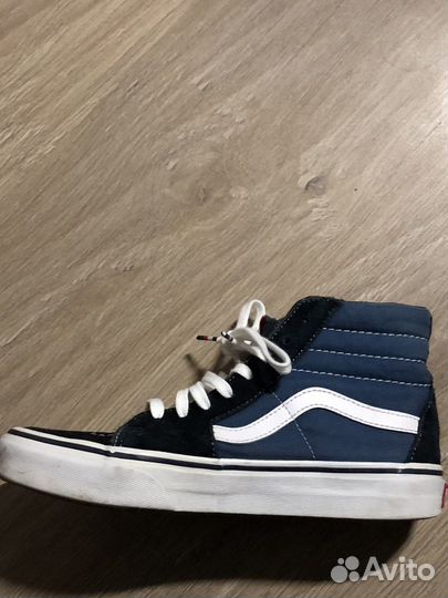 Кеды vans высокие