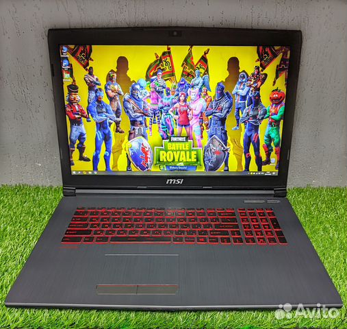 Игровой MSI 17,3'' GTX1050Ti i7 16Gb гарантия 1год
