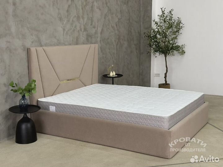 Кровать полутороспальная с подъёмным механизмом 120x200