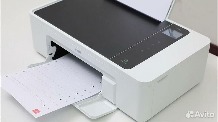 Мфу Струйное Deli D311NW, USB, Wi-Fi, снпч, бу