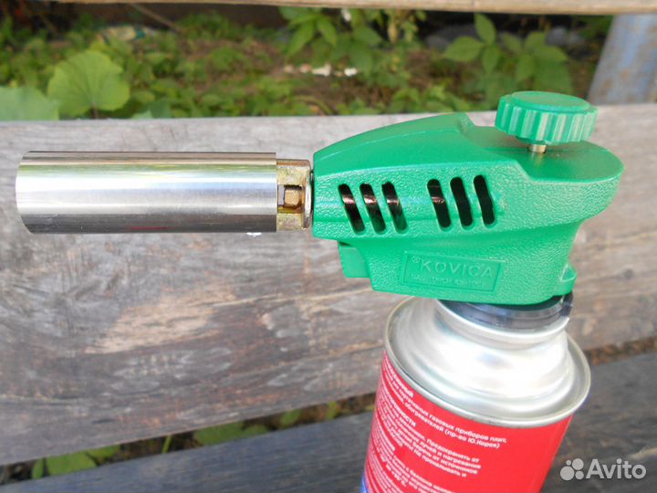 Газовая горелка с пьезоподжигом