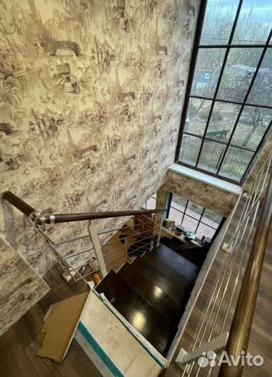 Каркас лестницы из металла