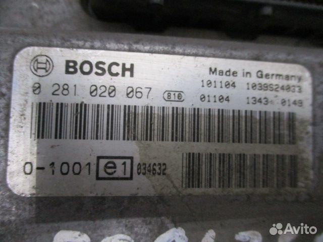 Блок управления двигателем EDC MAN 51258201001