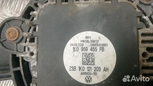 Вентилятор радиатора skoda octavia A5 (OEA34KE01)