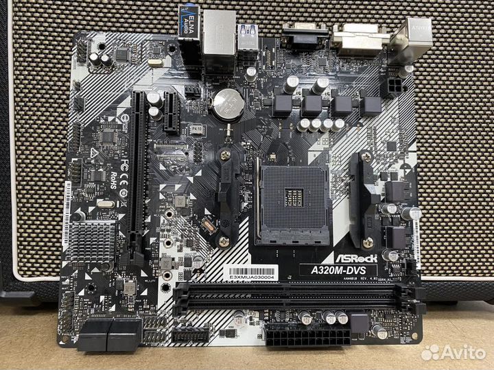 ASRock A320M-DVS (AM4)
