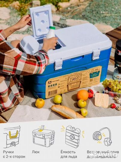 Термоконтейнер Арктика контейнер 40 л айсбак