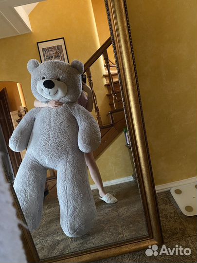 Плюшевый медведь 2 метра