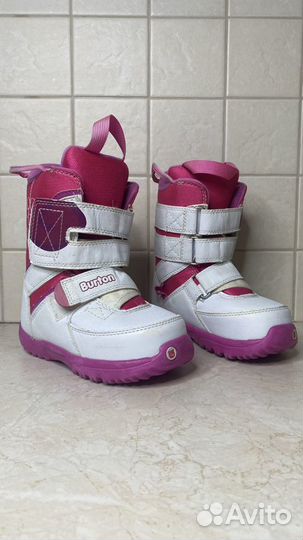 Ботинки для сноуборда burton детские