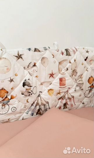 Бортики на кроватку